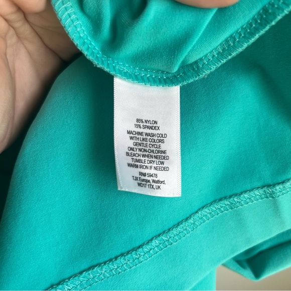 Cynthia Rowley Turquoise Mini Dress - Size Small - Picture 13 of 14